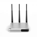 Silver Wireless Hdmi Transmitter Receiver Kit Aluminum Full HD