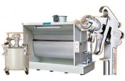 China Automatic Steel Plates Painting Machine For Handmade Sink Surface supplier