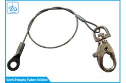 China Industrial Secure Wire Rope Sling End Eye And Looping For Hanging System supplier