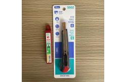 China Slide Locking Utility Knives With SK2 Steel Snap Off Retractable Blade supplier