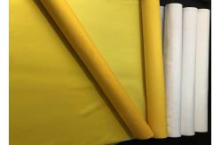 China 280 Mesh White Polyester Screen Printing Mesh Textile Screen Printing Low Elasticity supplier
