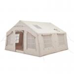 Custom Outdoor Inflatable House Air Tent Household Family Two-Room Waterproof Inflatable Camping Tent for Sale for sale