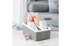 China Household Desktop Plastic Stationery Organiser For Notebook supplier
