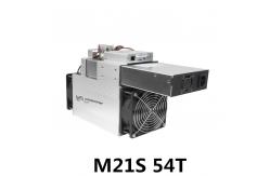 China Used Asic Whatsminer M21S 54Th 3240W SHA256 Second Hand Microbt Miner supplier