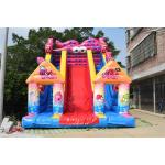 SGS Commercial Inflatable Water Slides / Octopus Double Dry Slide For Children Big Fun for sale