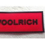 Small Letters Clear LOGO Patches For Garment / Custom Applique Patches for sale