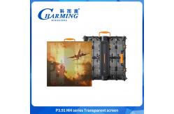 China 3.91mm Outdoor Transparent LED Video Wall Screen IP65 Waterproof supplier