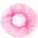 Eco Friendly Disposable Plastic Hair Caps ,  Disposable Bouffant Caps Single use for sale