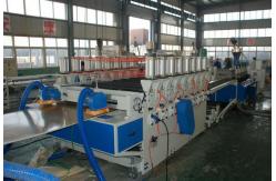 China Double Screw PVC Foam Board Machine Fully Automatic 3000 mm width supplier