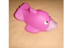 China Soft Bath Rubber Squirt Water Toy Floating Ocean Animal Shaped 10cm Width supplier