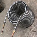 Immersion Coiled Tube Heat Exchanger Wort Chiller Stainless Steel for sale