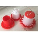 Poultry Farming 1.5kg 4kg Chicken Feeders And Drinkers For Broiler for sale