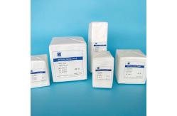 China Logo Print Gauze Swabs With Or Without X-ray Detectable Unfolded Edges supplier