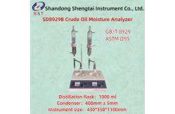 China Manual Crude Oil Moisture Analyzer ASTM D95 Distillation Equipped 1000ml Distillation Flask supplier