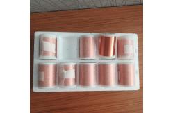 China 3UEW155 Polyurethane Super Thin Enamel Coated Copper Wire 0.02mm supplier