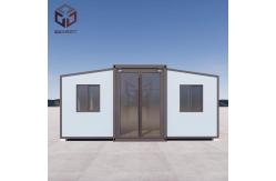 China Portable Fireproof Expandable Foldable 20ft Container House With Terrace supplier