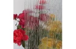 China Reeded Fluted Glass Texture Seamless Rain Patterned  0.4mm IGCC supplier