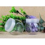 Special Style Clear Plastic Cylinder / Security Screw Cap Bottle Food Grade