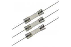 China 12A 250V 5x20 Ceramic Fuse Quick Blow Time Lag Fuse With Pins supplier