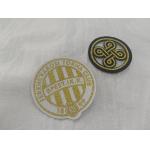 Customized Exquisite Logo Design Full Embroidered On Fabric Patches For Clothing
