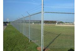 China 1 Inch Galvanize Chain Link Fence Hook Mesh Farm supplier