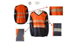 China Fire Retardant Work Shirts With Reflective Stripe supplier