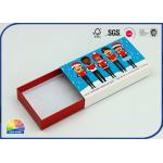 Chocolate Packaging Rigid Slide Drawer Paper Box Eco Friendly for sale