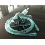 PVC Detection Reagent Transparent Medical Oxygen Mask With Tubing for sale