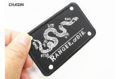 China High Quality Custom Twill Embridery Dragon Patches Hook And Loop Backing supplier
