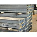 Galvanized Rectangular Steel Tubing Anti Corrosion Rectangular Hollow Tube For Construction for sale