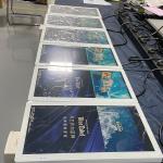 Wall Mounted Elevator Advertising Screen HD WiFi Android Video Photo Display Digital Signage for sale