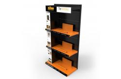 China Customized Metal Tool Display Rack Saw With LED Lights supplier
