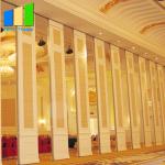 Office Hotel Lobby Decor Wooden Movable Partition Walls Design For Restaurant for sale
