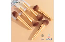 China Large Coverage Powder Foundation Brushes Synthetic Mineral Buffing Liquid Blending supplier