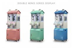 China Mini 116 USD Claw Machine with Metal Acrylic Plastic Construction Table Top Design supplier