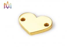 China SS304 Engraved Heart Charm supplier
