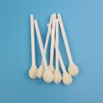 White PP Stick Medical Devices Cleaning Foam Tip Swab quick absorption for sale