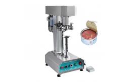 China 20pcs / Min Can Sealing Machine For Plastic Containers Coffee Canning Machine supplier