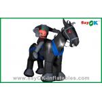 Party Decoration Inflatable Horse / Knight Huge Inflatable Kids Toys Oxford Cloth for sale