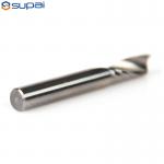 Single Flute Carbide End Mill Custom Diameter For Acrylic Cutting Tool OEM