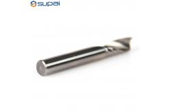 China Single Flute Carbide End Mill Custom Diameter For Acrylic Cutting Tool OEM supplier