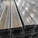 Lightweight Yet Strong Stainless Steel Unistrut Channel / Flexible Stainless Steel C Channel Supports for sale