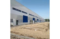China Eco Friendly Steel Structure Warehouse Waterproof Wide Span Metal Buildings Warehouse supplier