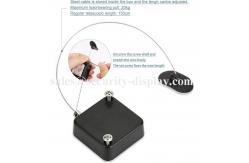 China Double Sided 3M Adhesive Retractable Security Cable Lock For TV DVD supplier