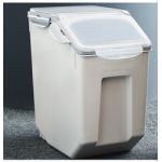 10kg rice box rice clear plastic square storage container pet food container