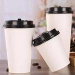Wholesale Leak-poof Insulated Recyclable Single PE Coated 16oz Disposable Paper Cups for sale