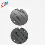 Grey 2.5 W / mK Compressible Conductive Heatsink Thermal Gap Filler With Adhesive Backing  60 Shore 00 for sale