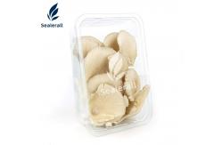 China Mushroom Custom MAP Tray Sealing Machine Multi Head Scale Chain Plate Sealing Machine supplier