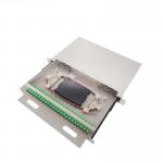 24 Cores SC APC Rack Mount FTTH Termination Box for sale