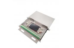 China 24 Cores SC APC Rack Mount FTTH Termination Box supplier